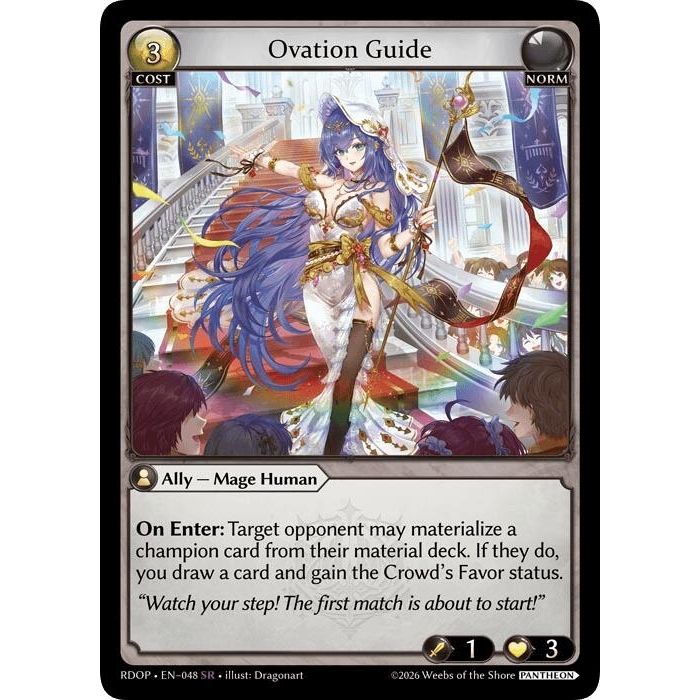 Image for Ovation Guide (048) (Radiant Origins: Pantheon) - Grand Archive TCG
