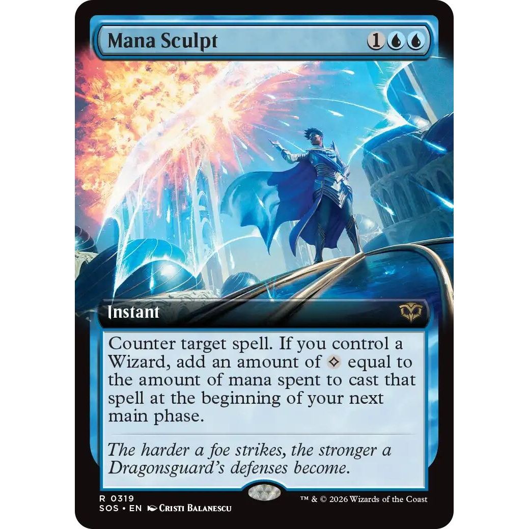 Mana Sculpt (Extended Art) (319) (Secrets of Strixhaven) - PokeBox USA