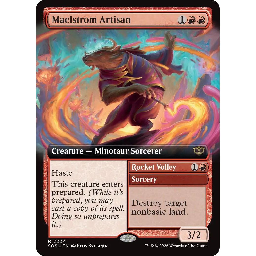 Maelstrom Artisan (Extended Art) (334) (Secrets of Strixhaven) - PokeBox USA