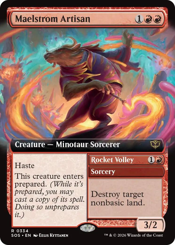 Maelstrom Artisan (Extended Art) (334) (Secrets of Strixhaven) - PokeBox USA