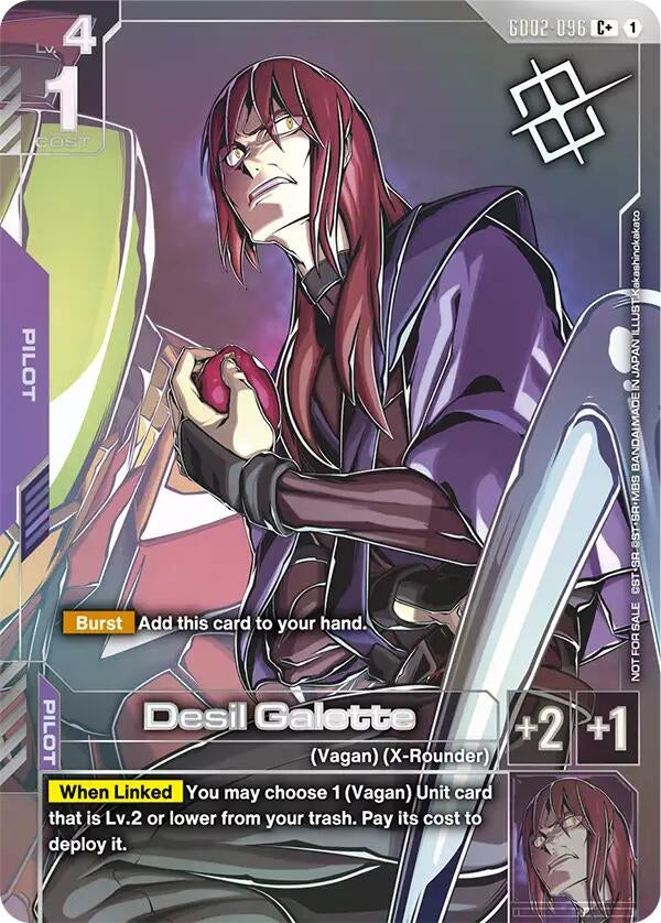 Image for Desil Galette (Store Tournament Winner Pack 04) (GD02-096) (Gundam Promotional Cards) (GCG-PR) - Gundam Card Game