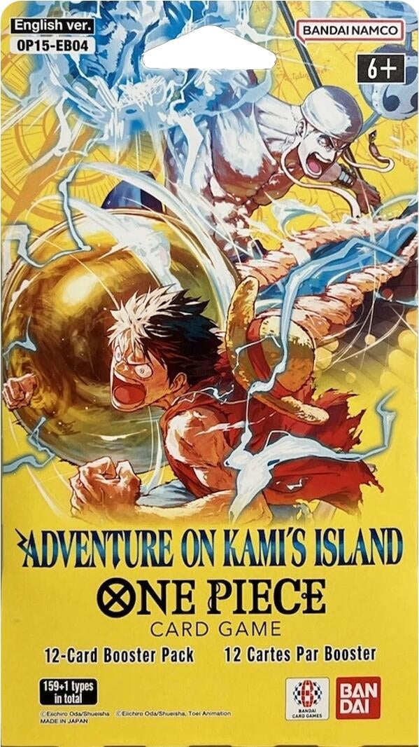 Image for Adventure on Kami's Island - Sleeved Booster Pack - One Piece Card Game