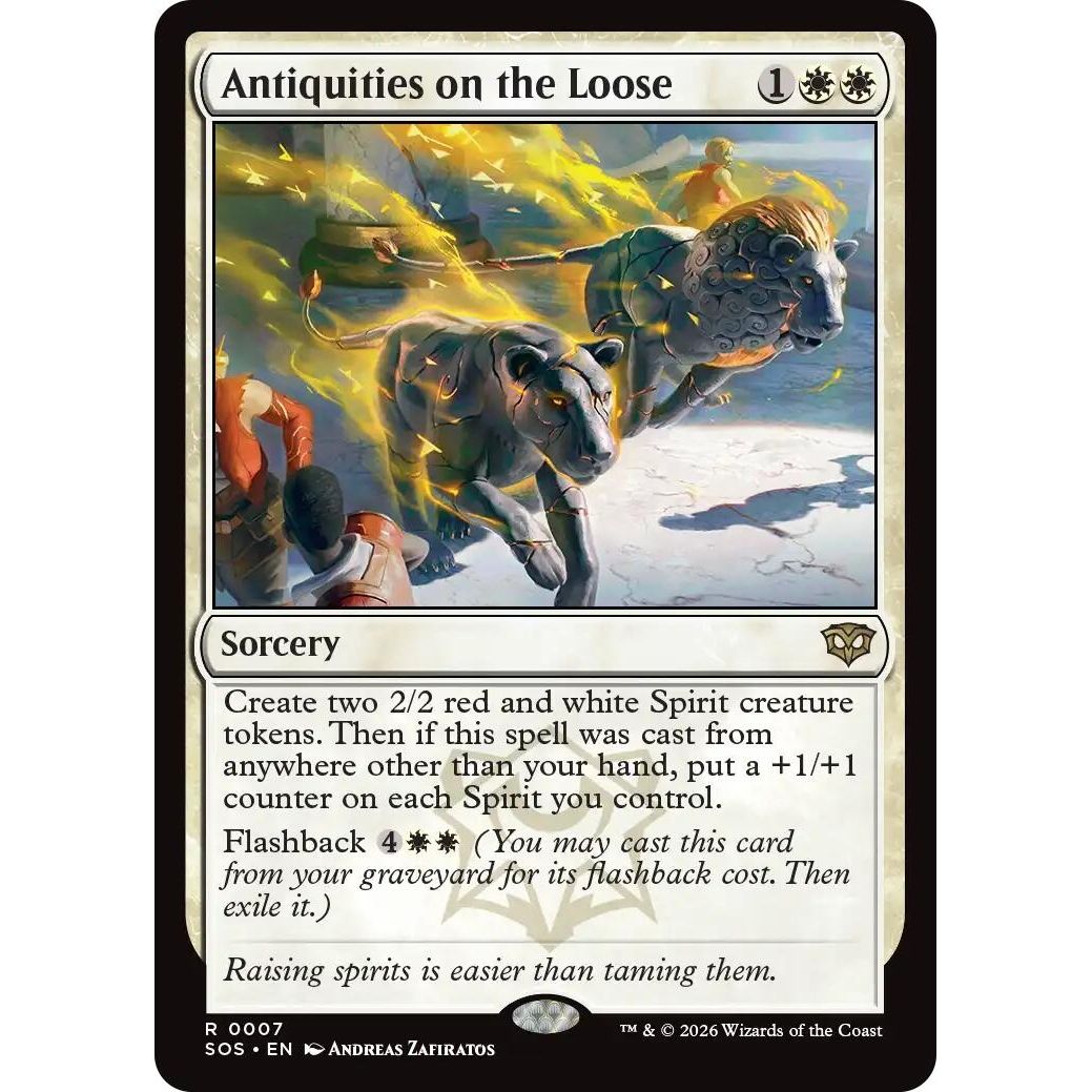 Antiquities on the Loose (7) (Secrets of Strixhaven) - PokeBox USA
