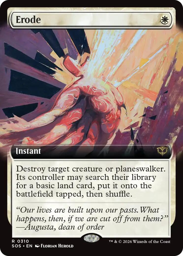 Erode (Extended Art) (310) (Secrets of Strixhaven) - PokeBox USA