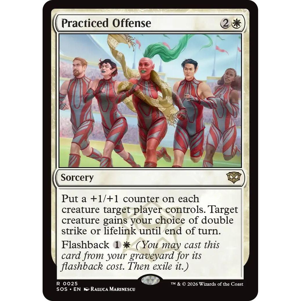 Practiced Offense (25) (Secrets of Strixhaven) - PokeBox USA