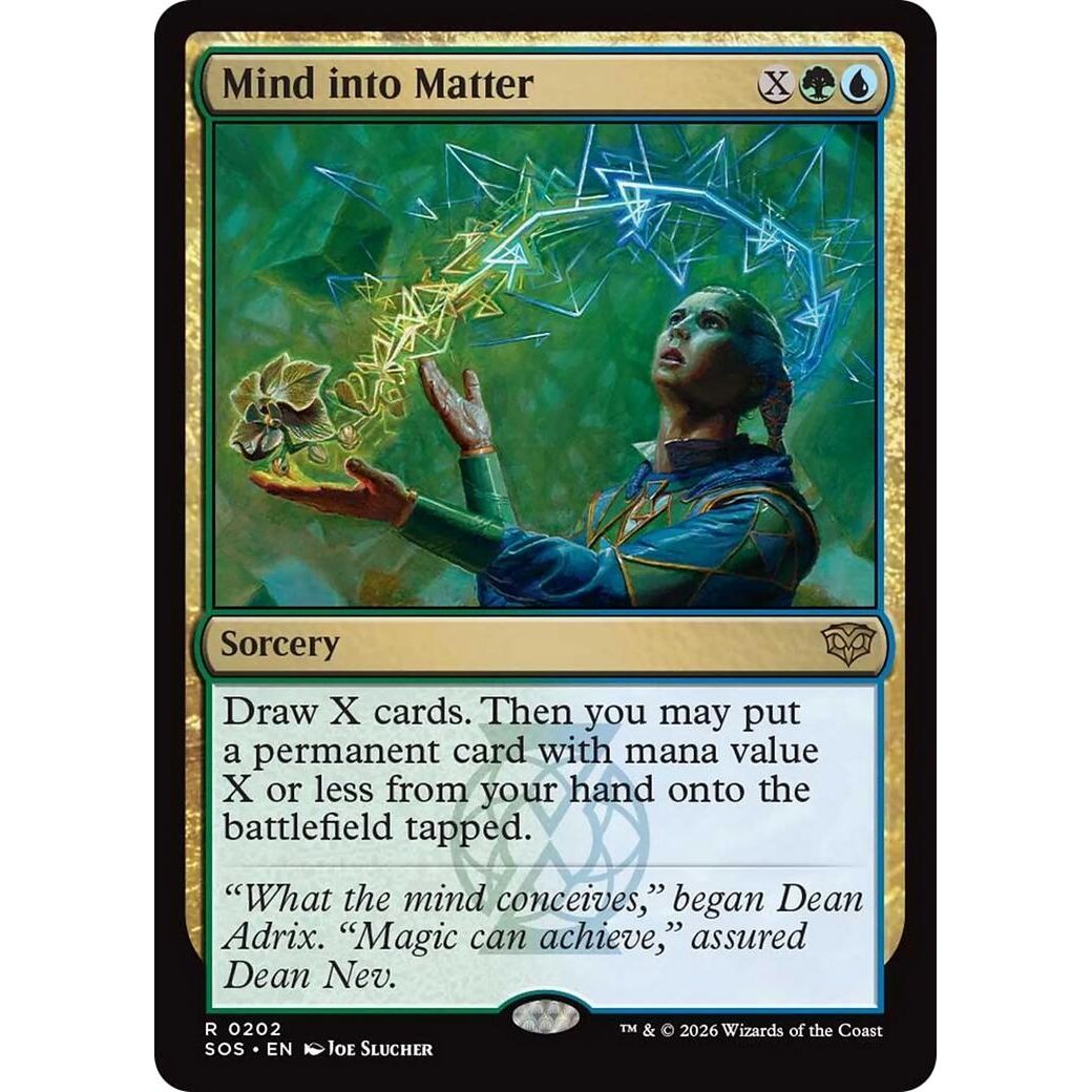 Mind into Matter (202) (Secrets of Strixhaven) - PokeBox USA