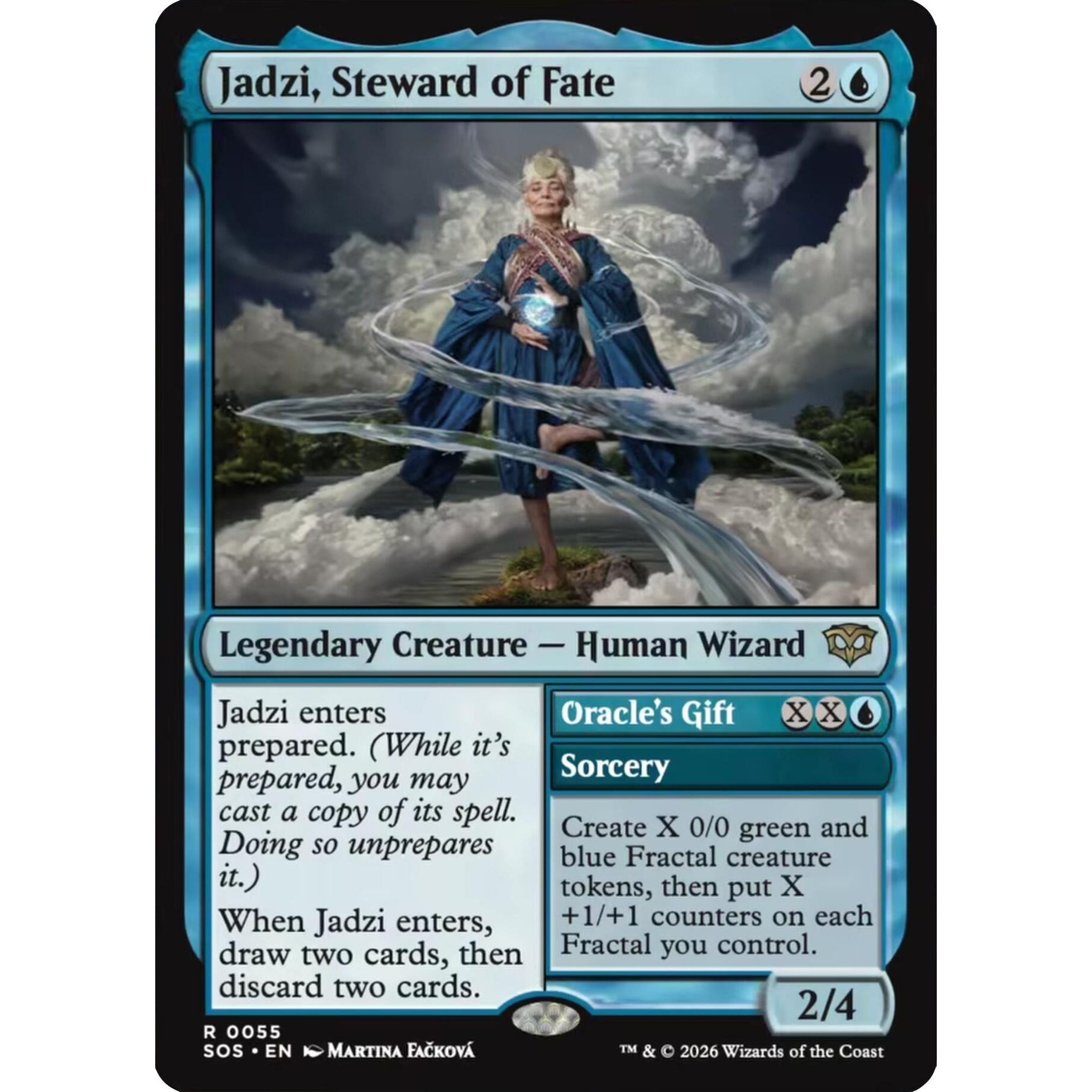 Jadzi, Steward of Fate (55) (Secrets of Strixhaven) - PokeBox USA