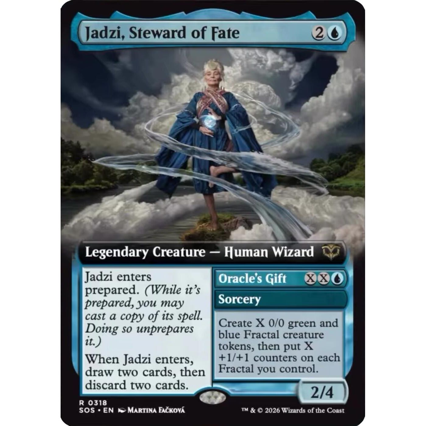 Jadzi, Steward of Fate (Extended Art) (318) (Secrets of Strixhaven) - PokeBox USA