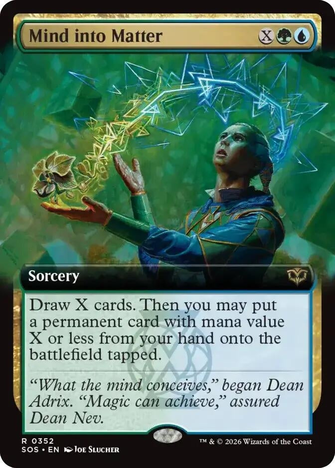 Mind into Matter (Extended Art) (352) (Secrets of Strixhaven) - PokeBox USA