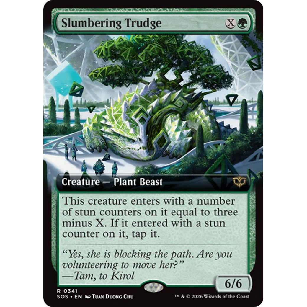 Slumbering Trudge (Extended Art) (341) (Secrets of Strixhaven) - PokeBox USA