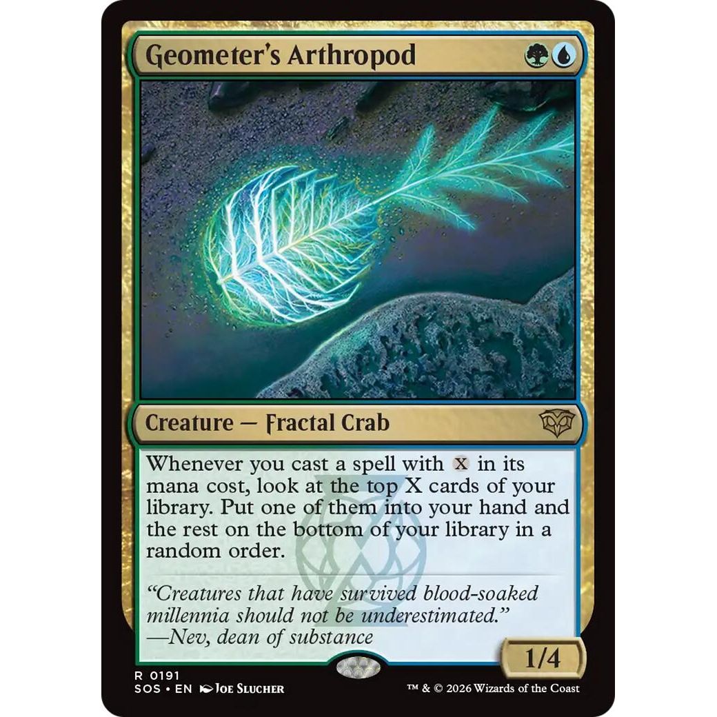 Geometer's Arthropod (191) (Secrets of Strixhaven) - PokeBox USA