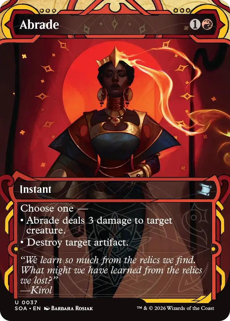Abrade (37) (Secrets of Strixhaven: Mystical Archive) - PokeBox USA