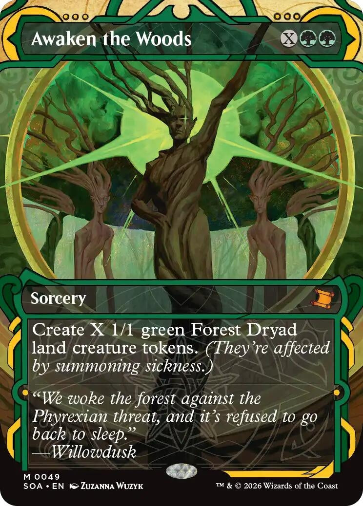 Awaken the Woods (49) (Secrets of Strixhaven: Mystical Archive) - PokeBox USA