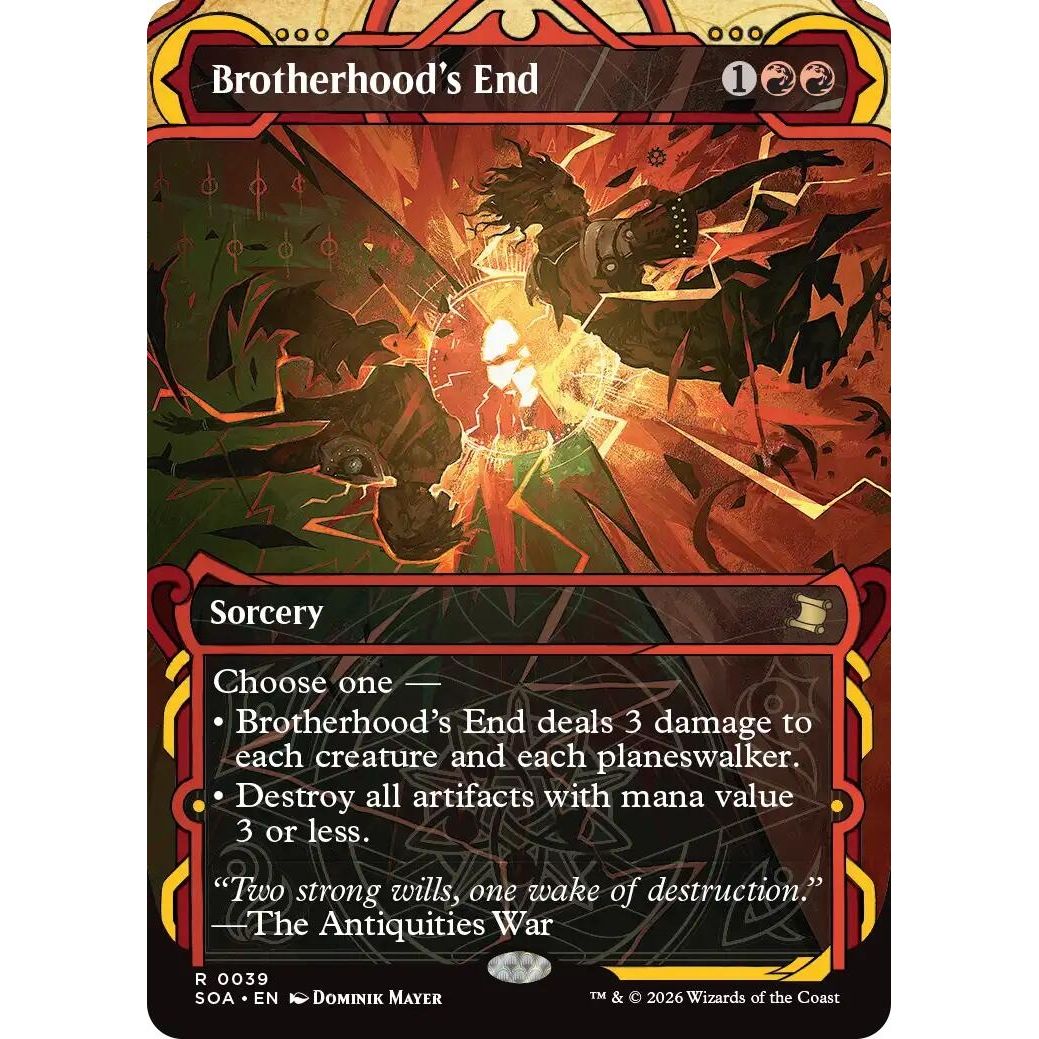 Brotherhood's End (39) (Secrets of Strixhaven: Mystical Archive) - PokeBox USA