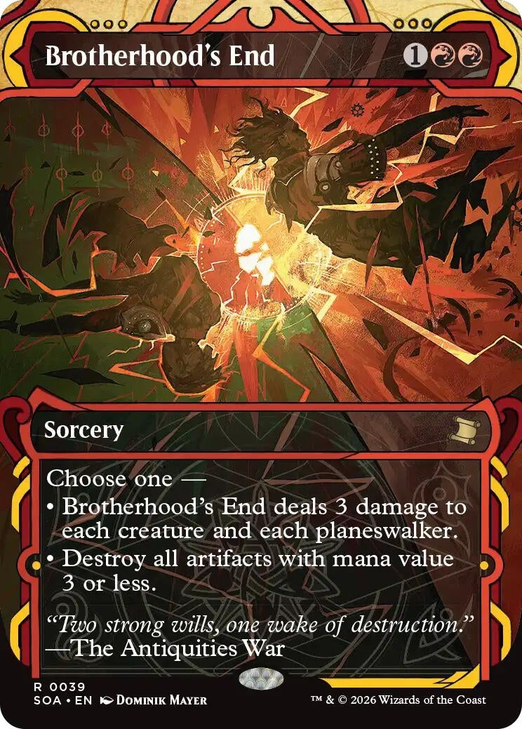 Brotherhood's End (39) (Secrets of Strixhaven: Mystical Archive) - PokeBox USA