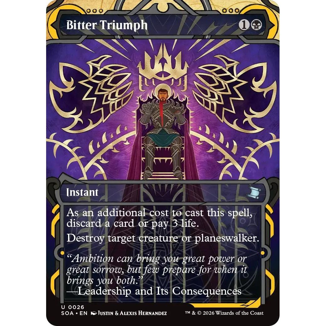 Bitter Triumph (26) (Secrets of Strixhaven: Mystical Archive) - PokeBox USA