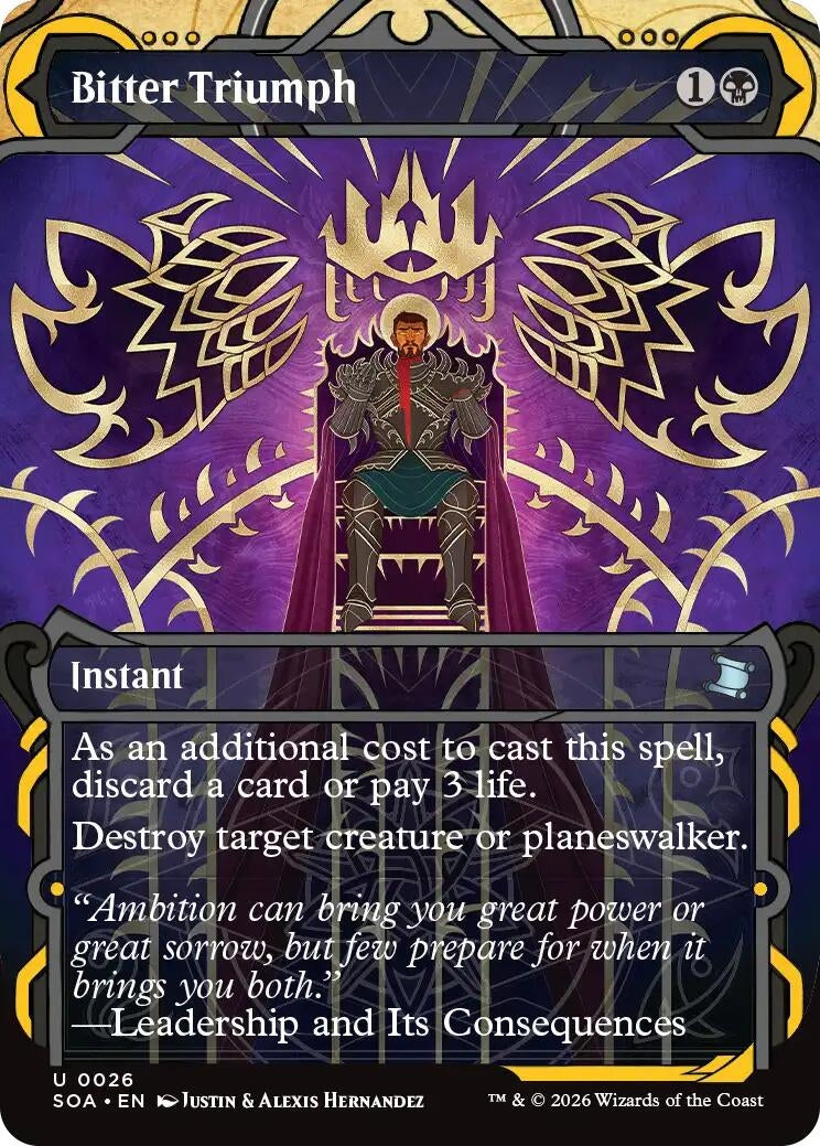 Bitter Triumph (26) (Secrets of Strixhaven: Mystical Archive) - PokeBox USA