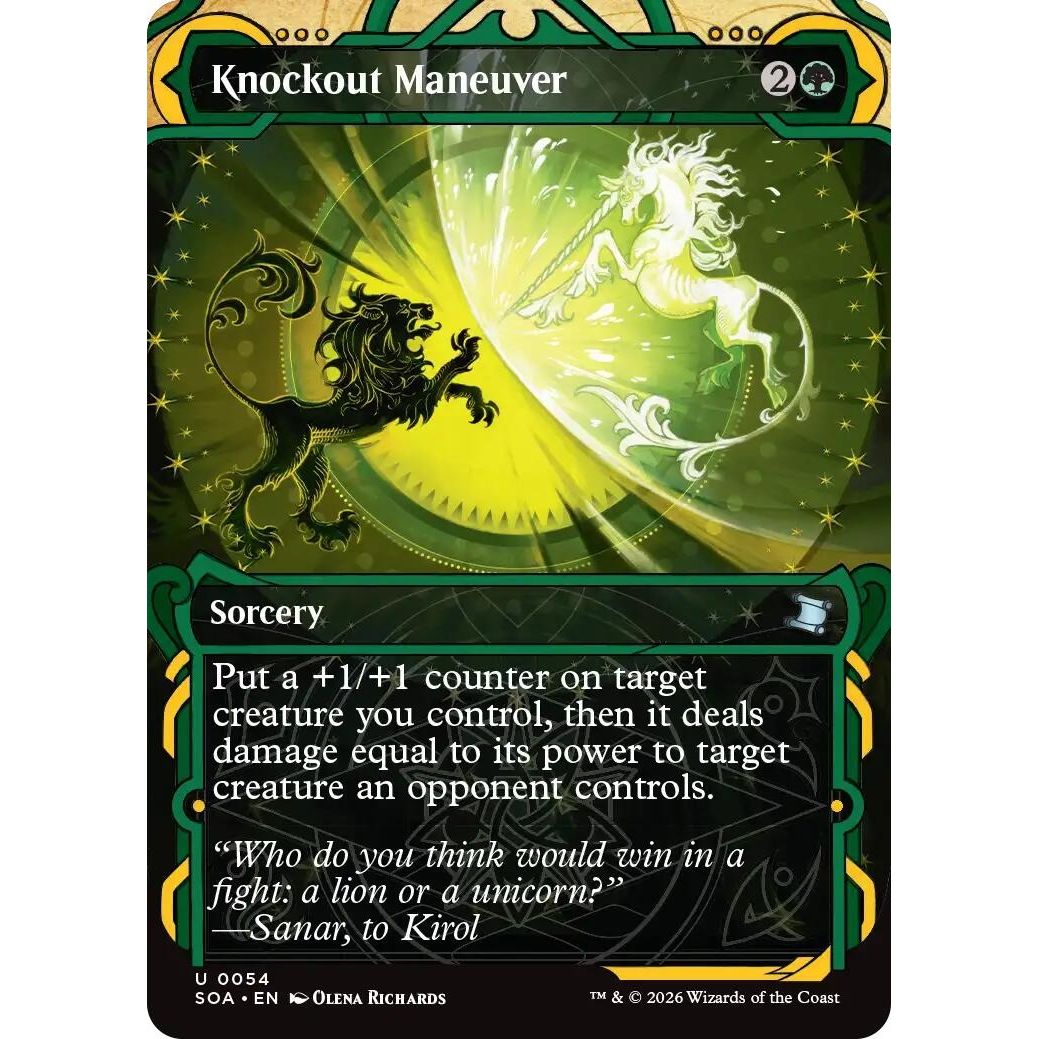 Knockout Maneuver (54) (Secrets of Strixhaven: Mystical Archive) - PokeBox USA