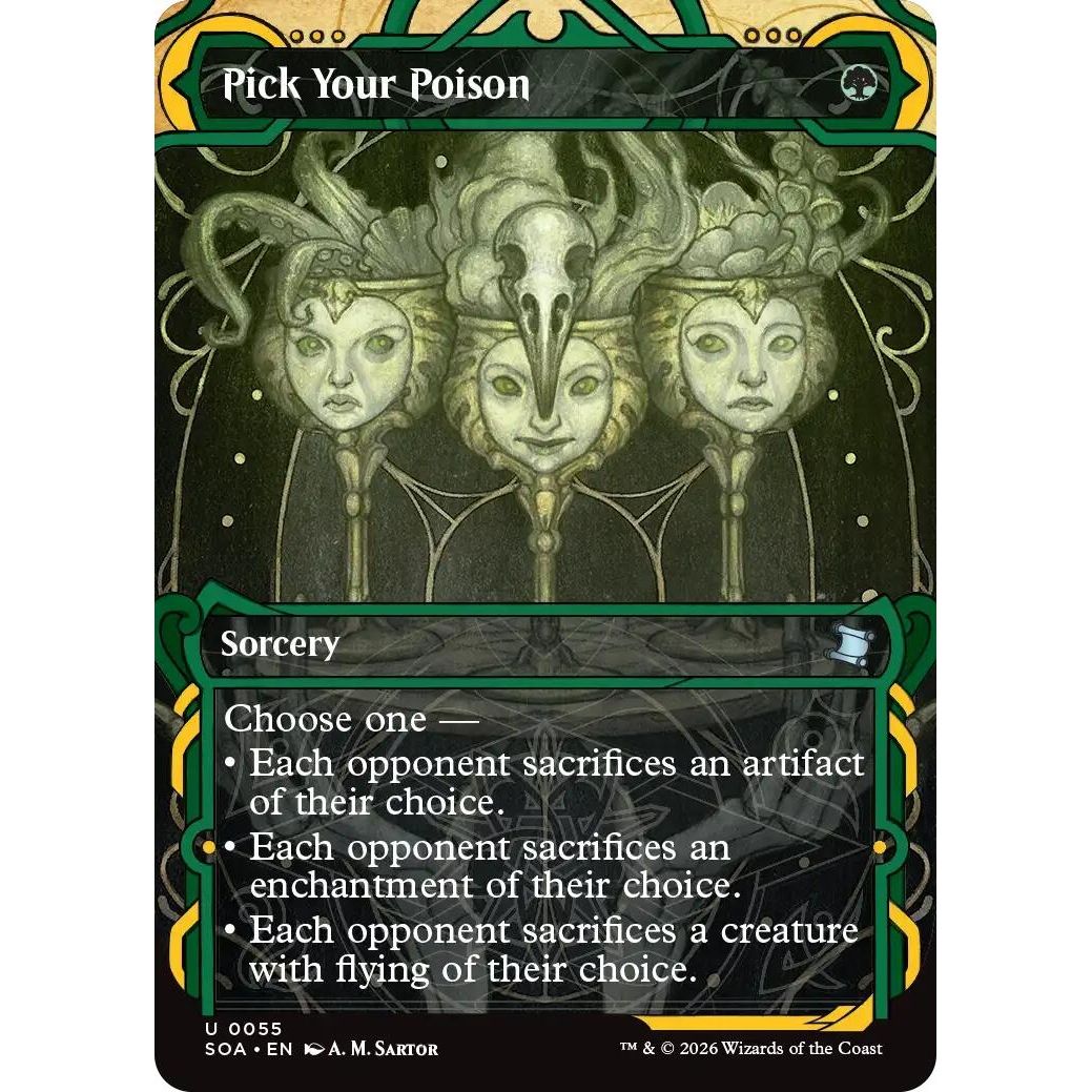 Pick Your Poison (55) (Secrets of Strixhaven: Mystical Archive) - PokeBox USA