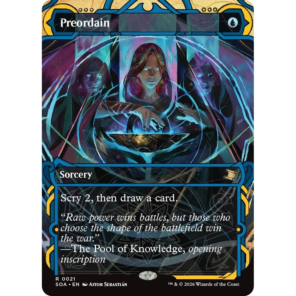 Preordain (21) (Secrets of Strixhaven: Mystical Archive) - PokeBox USA