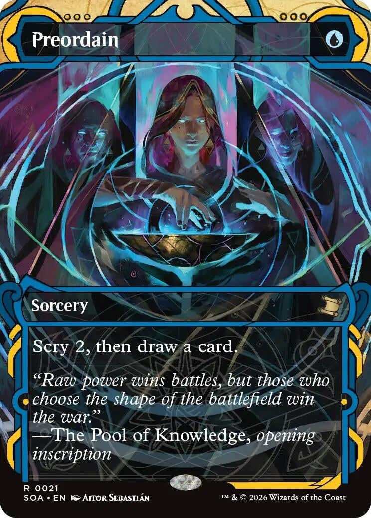 Preordain (21) (Secrets of Strixhaven: Mystical Archive) - PokeBox USA