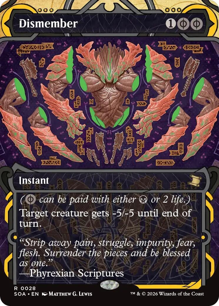 Dismember (28) (Secrets of Strixhaven: Mystical Archive) - PokeBox USA