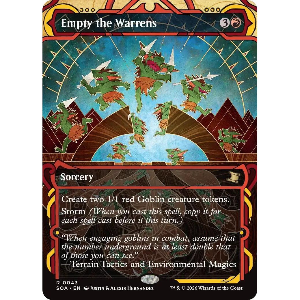 Empty the Warrens (43) (Secrets of Strixhaven: Mystical Archive) - PokeBox USA