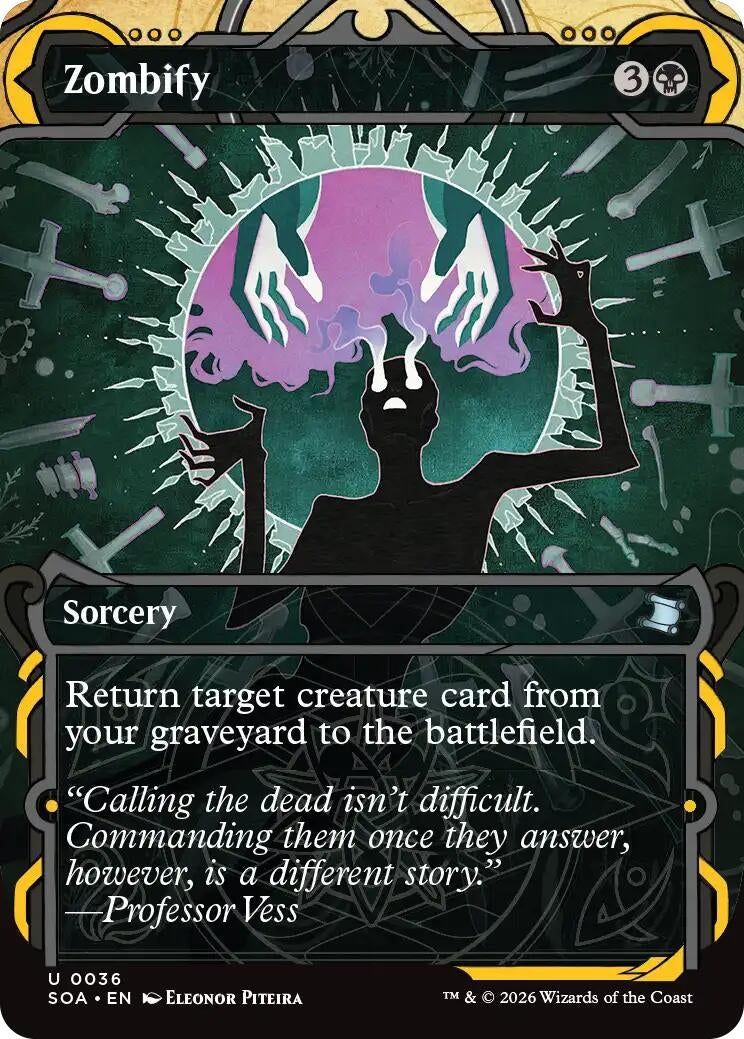 Zombify (36) (Secrets of Strixhaven: Mystical Archive) - PokeBox USA