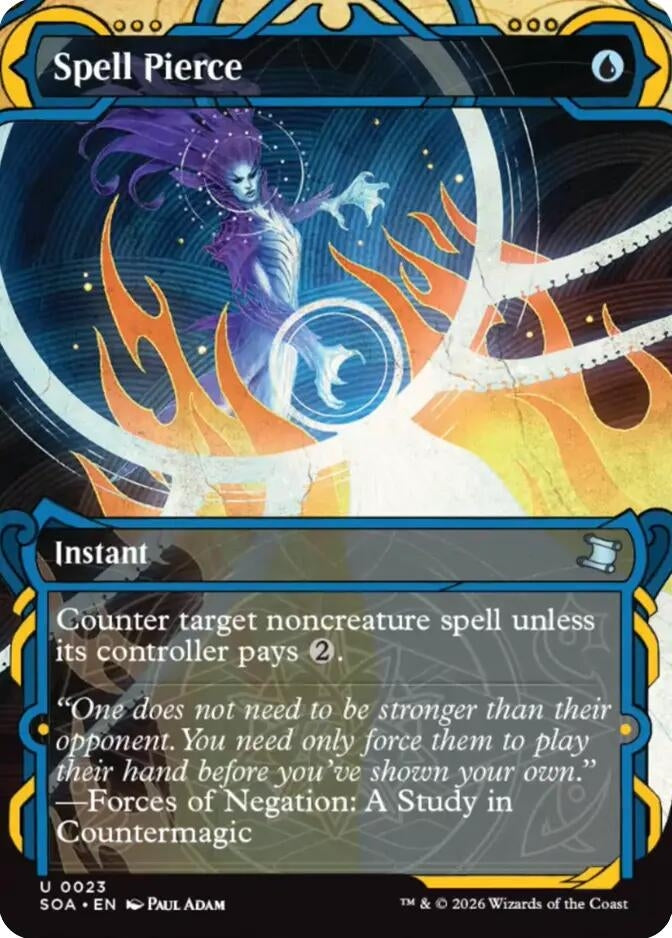 Spell Pierce (23) (Secrets of Strixhaven: Mystical Archive) - PokeBox USA