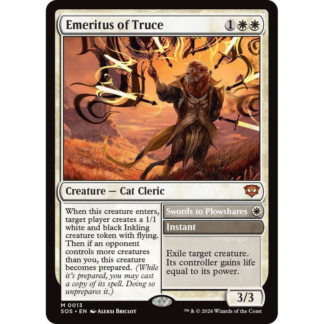 Emeritus of Truce (13) (Secrets of Strixhaven) - PokeBox USA
