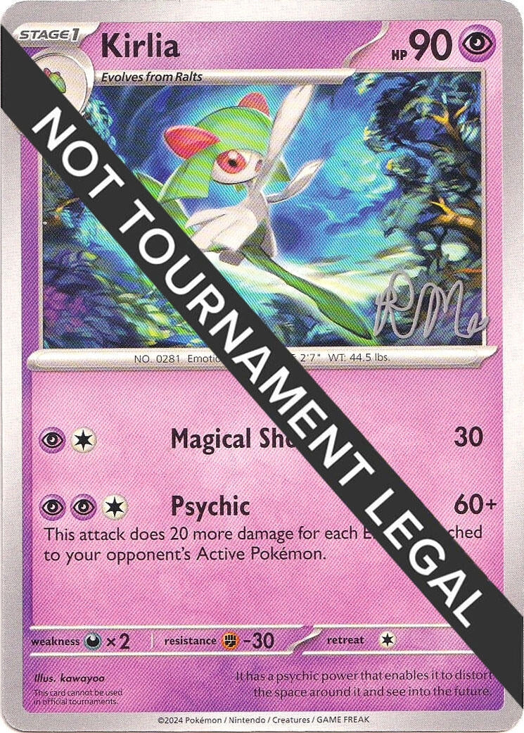 Image for Kirlia - 2025 (Riley McKay) (World Championship Decks) (WCD) - Pokemon