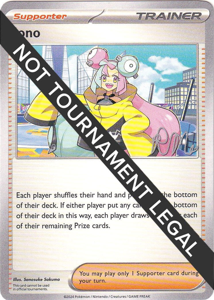 Image for Iono - 2025 (Riley McKay) (World Championship Decks) (WCD) - Pokemon
