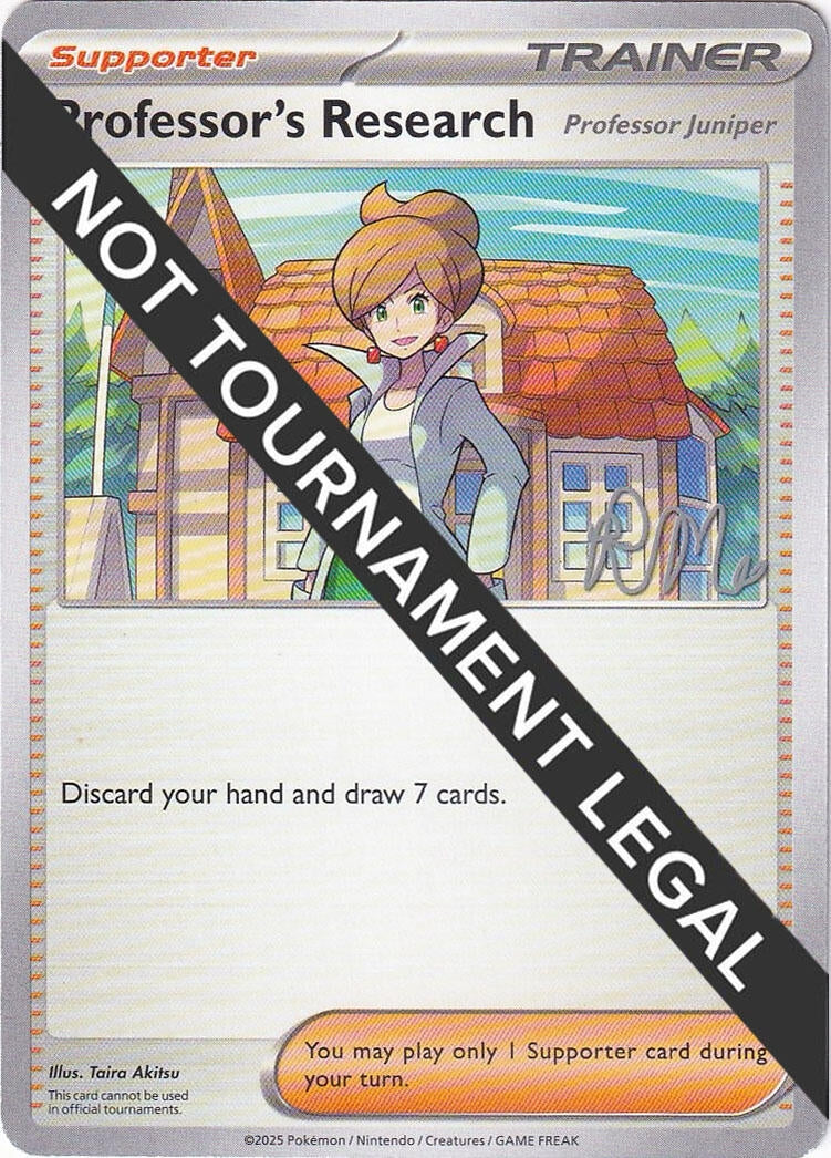 Image for Professor's Research [Professor Juniper] - 2025 (Riley McKay) (World Championship Decks) (WCD) - Pokemon