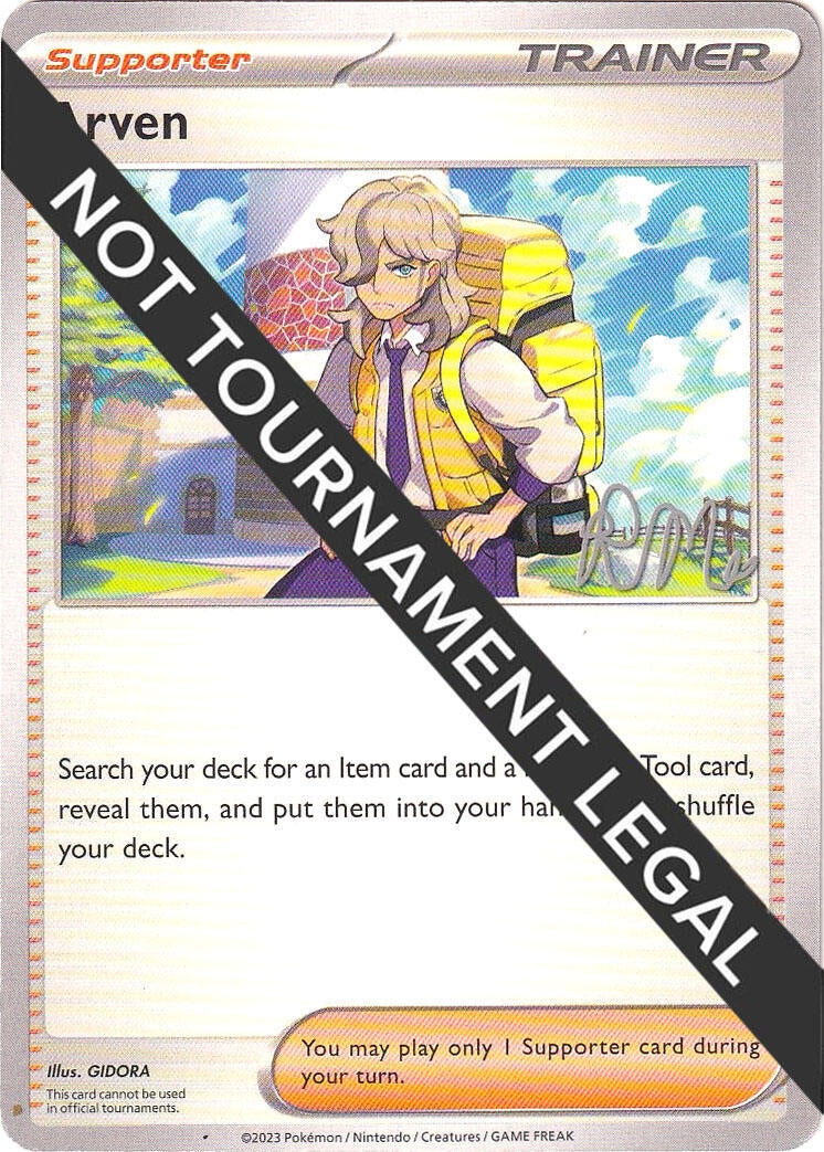 Image for Arven - 2025 (Riley McKay) (World Championship Decks) (WCD) - Pokemon