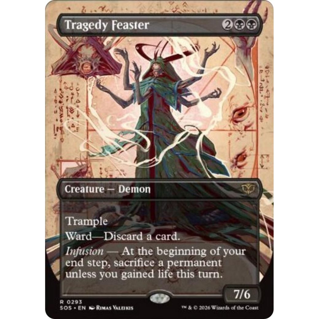 Tragedy Feaster (Borderless) (293) (Secrets of Strixhaven) - PokeBox USA