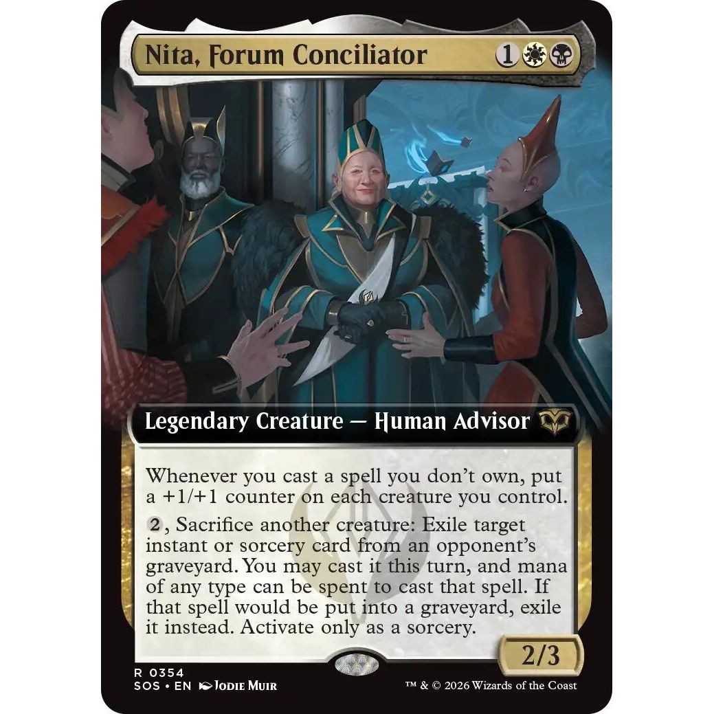 Nita, Forum Conciliator (Extended Art) (354) (Secrets of Strixhaven) - PokeBox USA