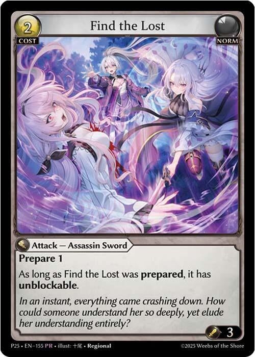 Image for Find the Lost (155) (Promotional Cards) (P) - Grand Archive TCG