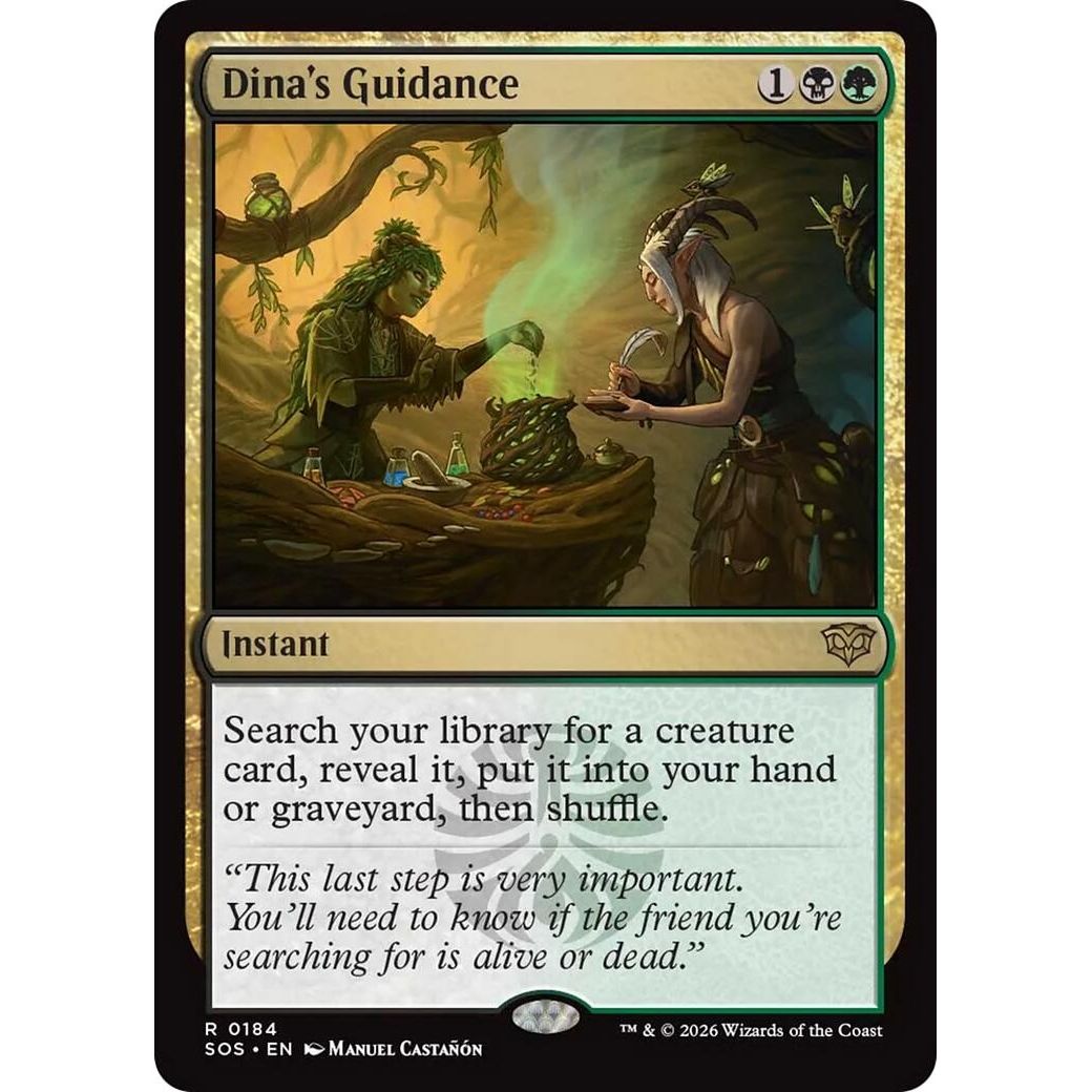 Dina's Guidance (184) (Secrets of Strixhaven) - PokeBox USA