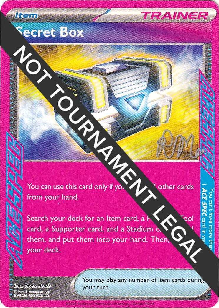 Image for Secret Box - 2025 (Riley McKay) (World Championship Decks) (WCD) - Pokemon