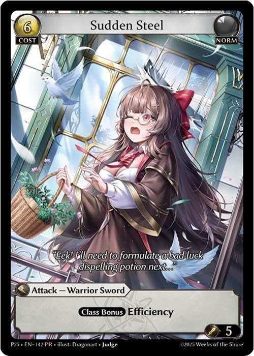 Image for Sudden Steel (142) (Promotional Cards) (P) - Grand Archive TCG