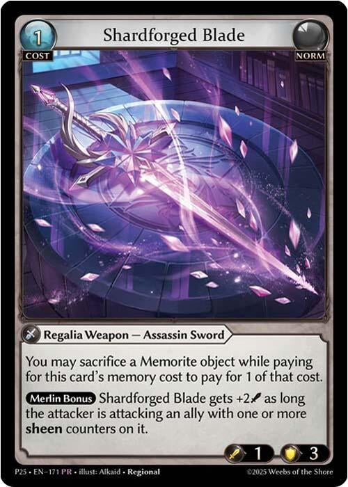 Image for Shardforged Blade (171) (Promotional Cards) (P) - Grand Archive TCG