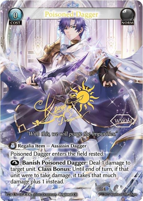 Image for Poisoned Dagger (CPR) (145) (Promotional Cards) (P) - Grand Archive TCG