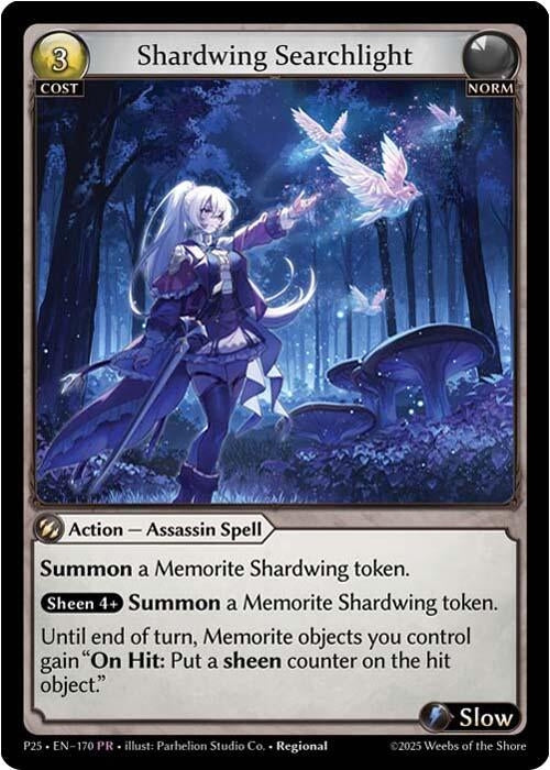 Image for Shardwing Searchlight (170) (Promotional Cards) (P) - Grand Archive TCG