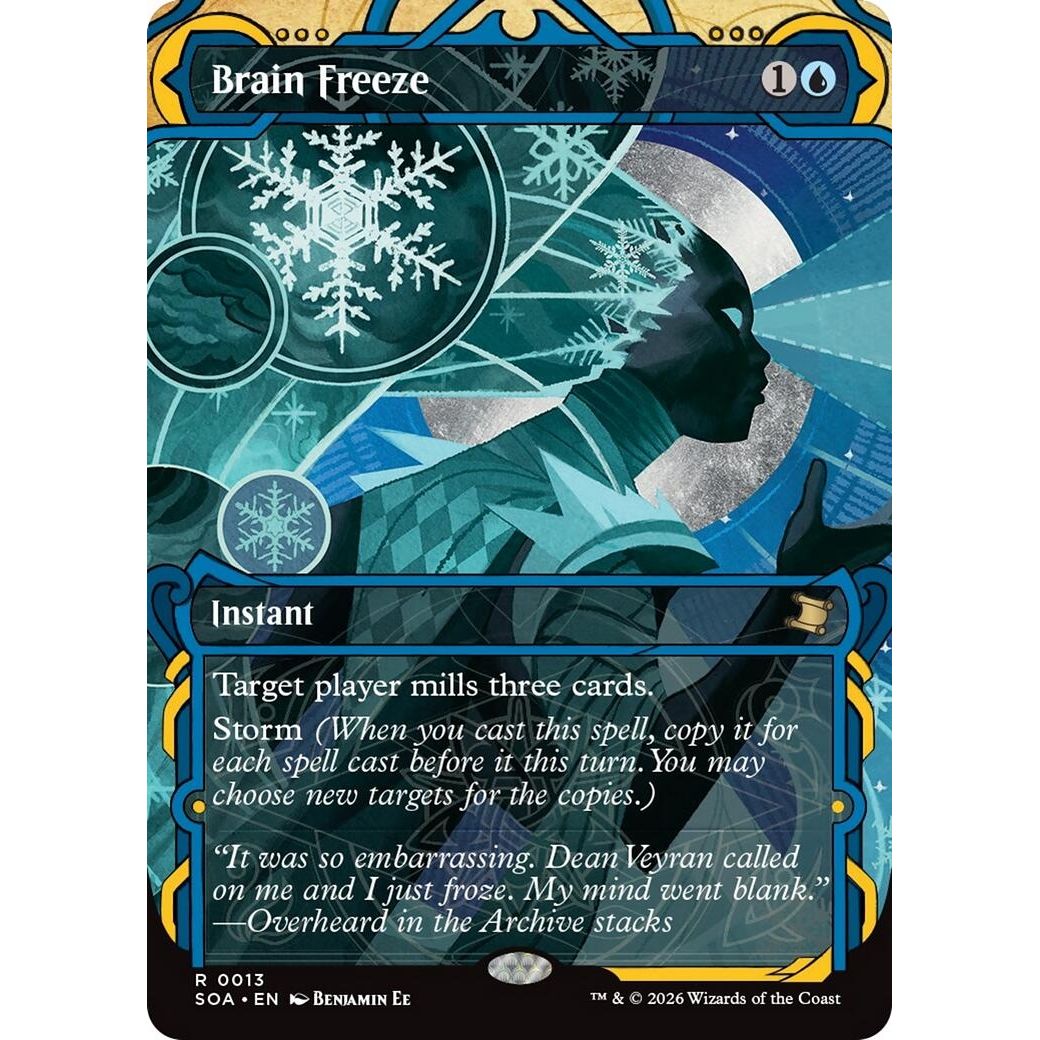 Brain Freeze (13) (Secrets of Strixhaven: Mystical Archive) - PokeBox USA