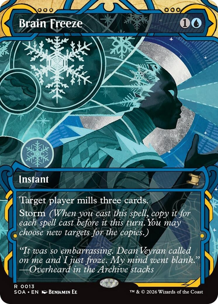 Brain Freeze (13) (Secrets of Strixhaven: Mystical Archive) - PokeBox USA