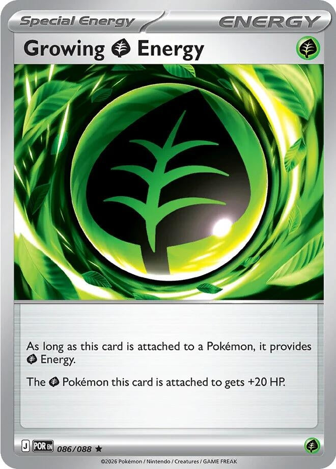 Image for Growing Grass Energy - 086/088 (Non-Holo) (086/088) (Deck Exclusives) (PR) - Pokemon