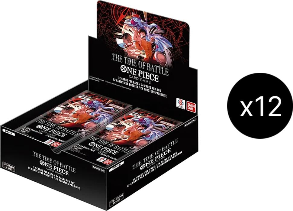 Image for The Time of Battle Booster Box Case - One Piece Card Game