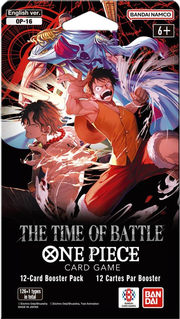Image for The Time of Battle Sleeved Booster Pack - One Piece Card Game