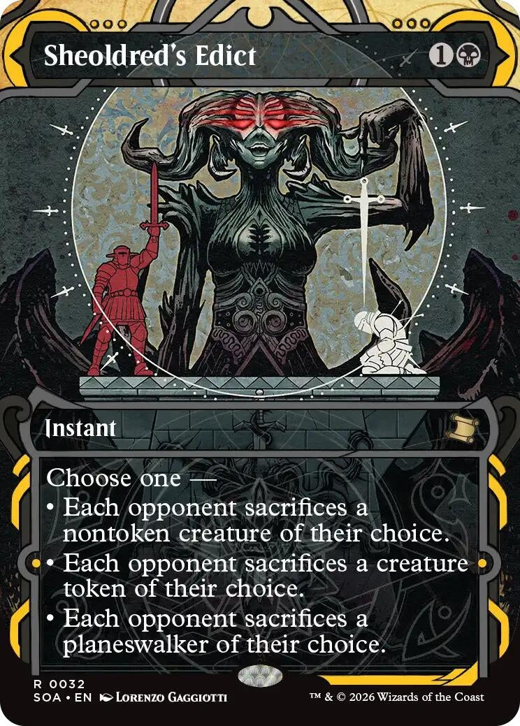 Sheoldred's Edict (32) (Secrets of Strixhaven: Mystical Archive)