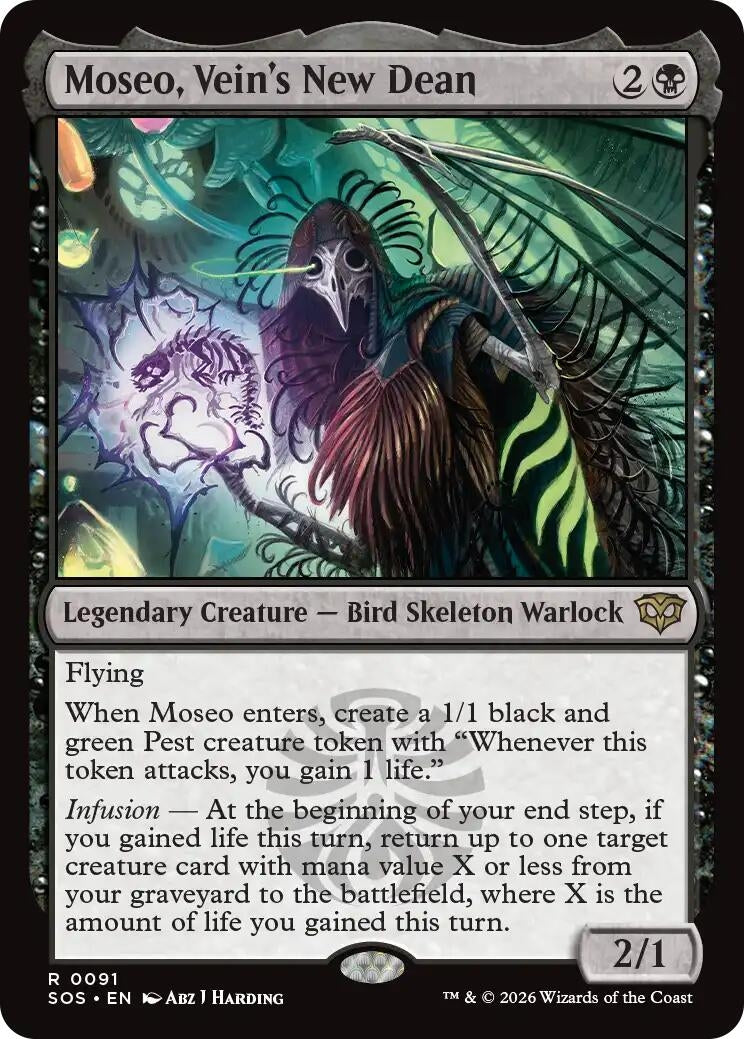 Moseo, Vein's New Dean (91) (Secrets of Strixhaven) - PokeBox USA